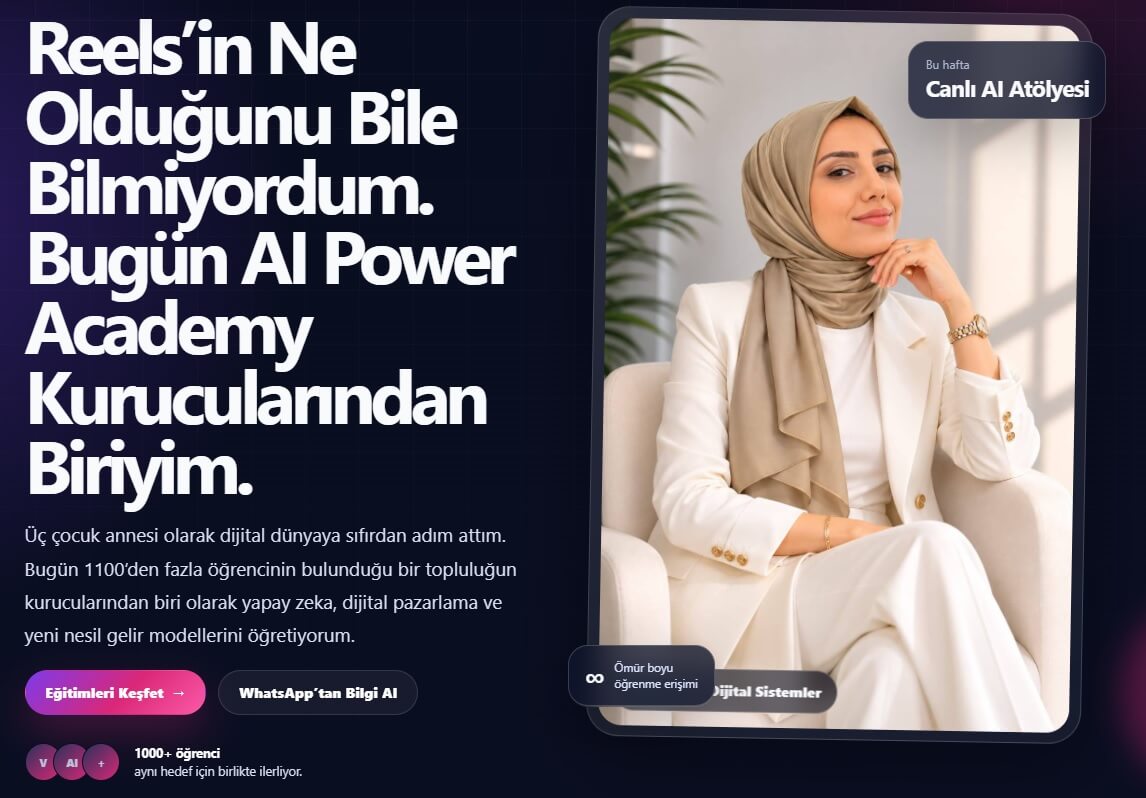 yapay zekâ ve dijital pazarlama eğitimleri